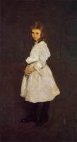 George Wesley Bellows - Little Girl in White aka Queenie Barnett